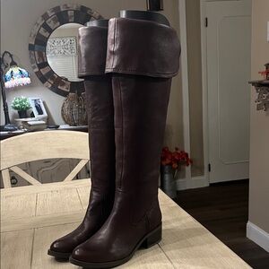 Jessica Simpson Dark Brown Over the Knee Boots